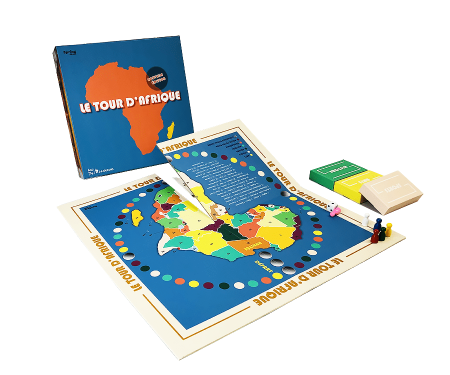 Four folded game board